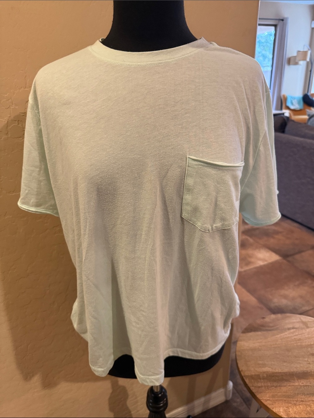 Marine Layer Mint Short Sleeve Pocket Tee